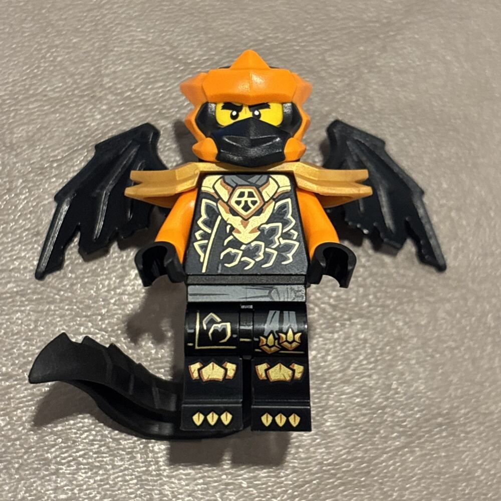 Lego Ninjago Cole Dragon Form Minifigure #njo1035 Set #71859 Dragon Of Life New